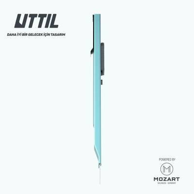 Mozart Uttil Maket Bıçağı Geniş Model Turkuaz (1)