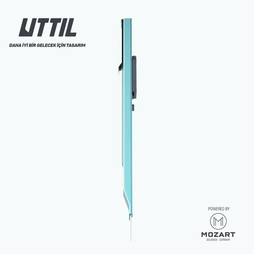Mozart Uttil Maket Bıçağı Geniş Model Turkuaz - 2