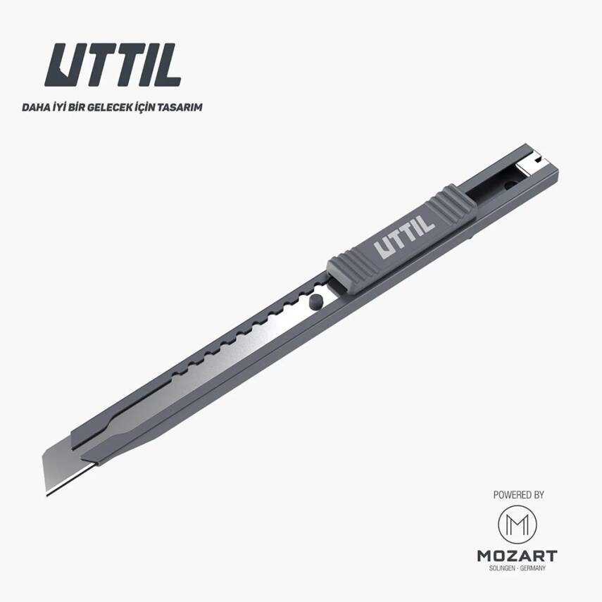 Mozart Uttil Maket Bıçağı İnce Model Gri - 2