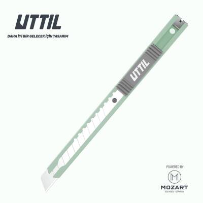 Mozart Uttil Maket Bıçağı İnce Model Yeşil