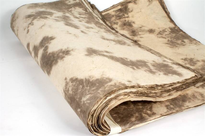 Nepal Paper Patterned Natural Colors 60 gr 50x75 cm VT-10 - 1