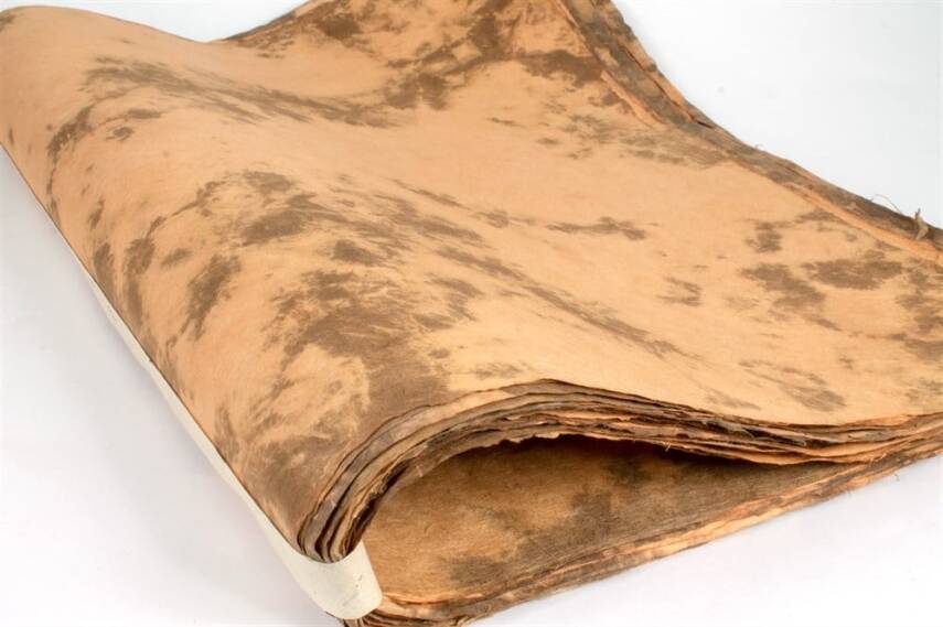Nepal Paper Patterned Natural Colors 60 gr 50x75 cm VT-6 - 1