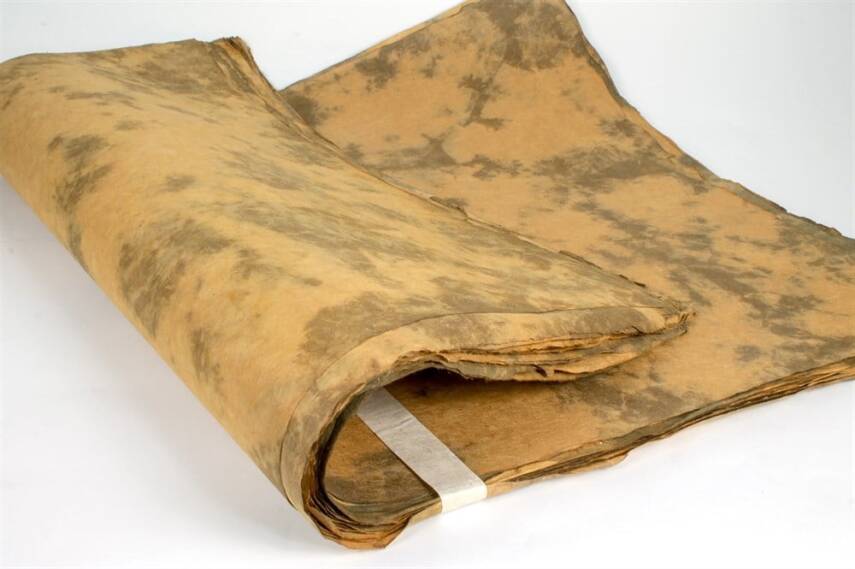 Nepal Paper Patterned Natural Colors 60 gr 50x75 cm VT-7 - 1