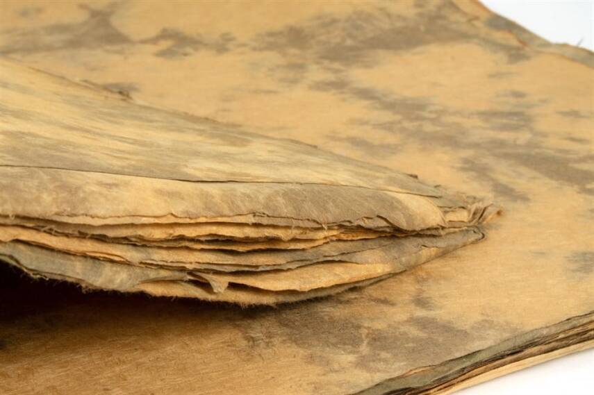 Nepal Paper Patterned Natural Colors 60 gr 50x75 cm VT-7 - 2