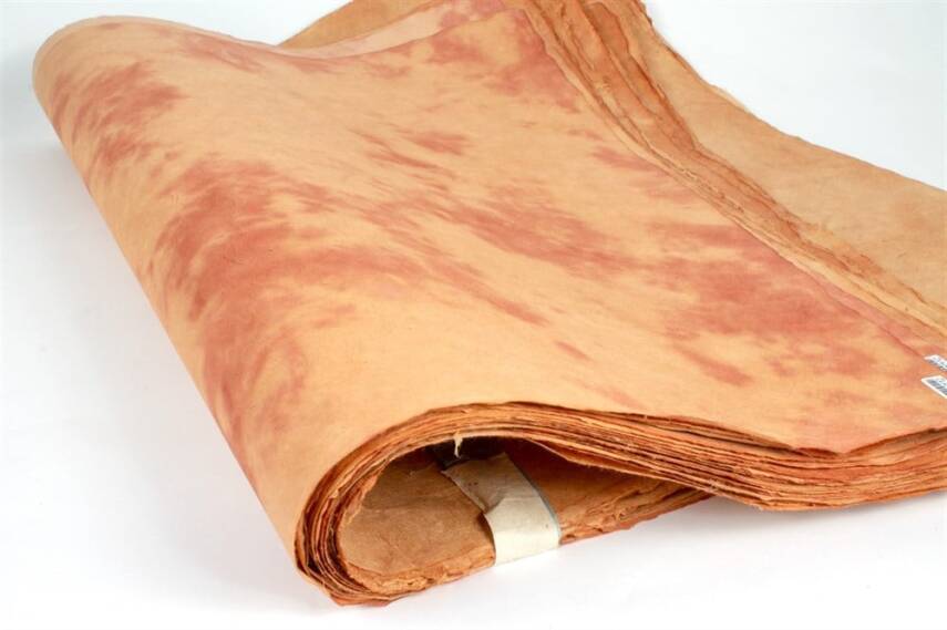Nepal Paper Patterned Natural Colors 60 gr 50x75 cm VT-8 - 1