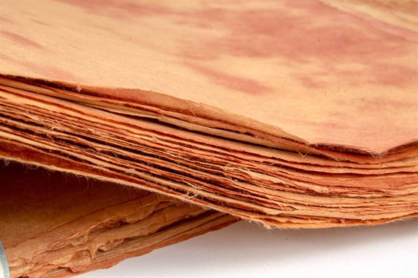 Nepal Paper Patterned Natural Colors 60 gr 50x75 cm VT-8 - 2