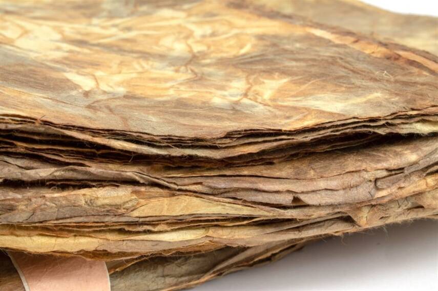 Nepalese Paper Patterned Natural Colors 60 gr 44x66 cm VW-3 - 2