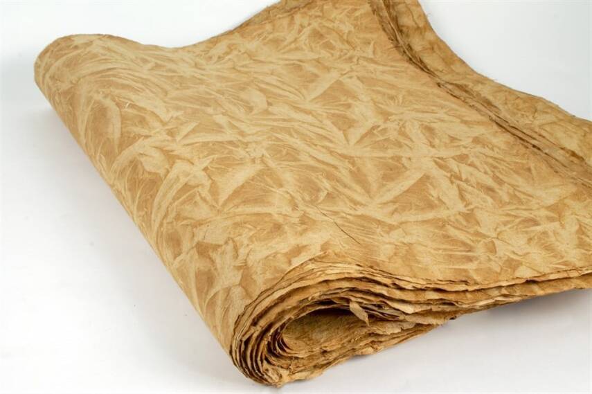 Nepalese Paper Patterned Natural Colors 60 gr 44x66 cm VW-4 - 1