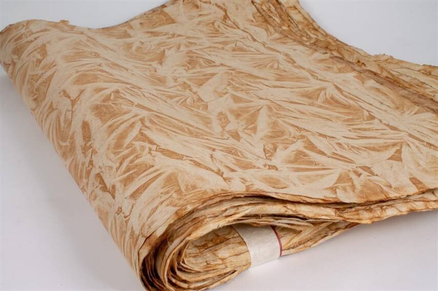 Nepalese Paper Patterned Natural Colors 60 gr 44x66 cm VW-5 - 1
