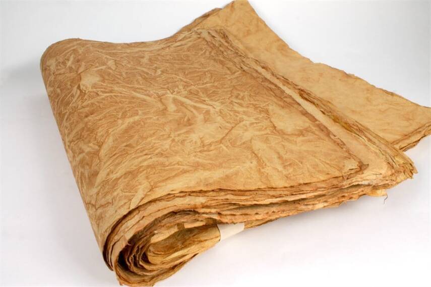 Nepalese Paper Patterned Natural Colors 60 gr 44x66 cm VW-7 - 1