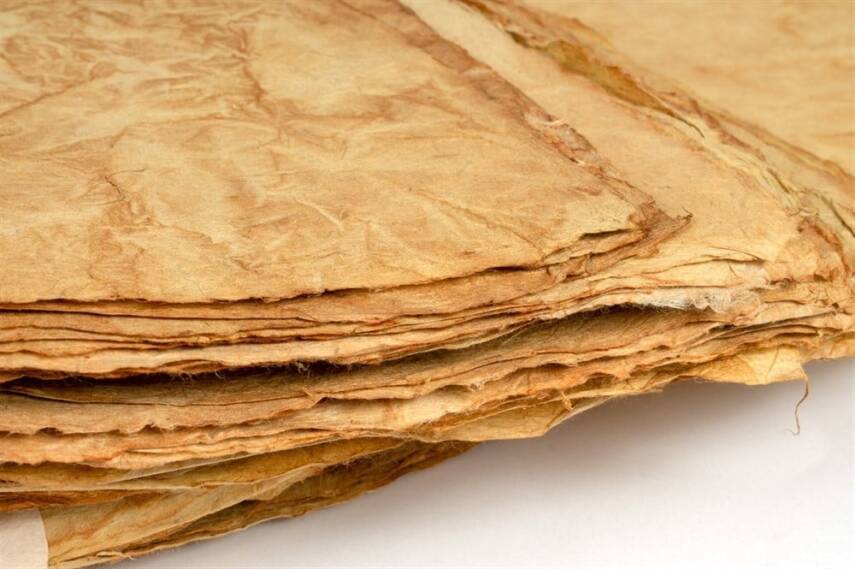 Nepalese Paper Patterned Natural Colors 60 gr 44x66 cm VW-7 - 2