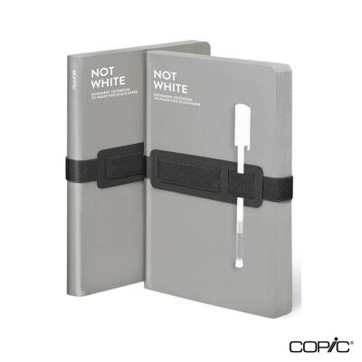 Nuuna Çizgisiz Premium Defter Gri A5 120 gr 176 Sayfa - 1