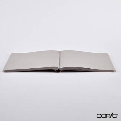 Nuuna Çizgisiz Premium Defter Gri A5 120 gr 176 Sayfa - 5