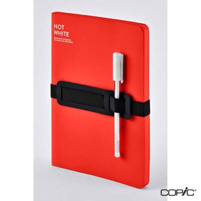 Nuuna Çizgisiz Premium Defter Red A5 130 gr 144 Sayfa (1)