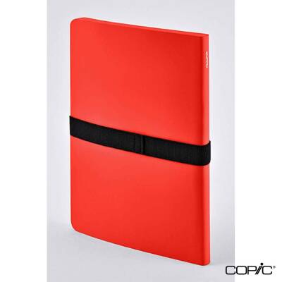 Nuuna Çizgisiz Premium Defter Red A5 130 gr 144 Sayfa - 3