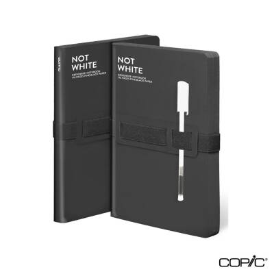 Nuuna Çizgisiz Premium Defter Siyah A5 120 gr 176 Sayfa - 1