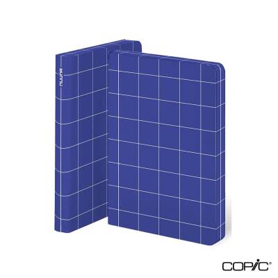 Nuuna Dotted Premium Notebook Break The Grid Blue A6 120 gr 176 Pages - 1