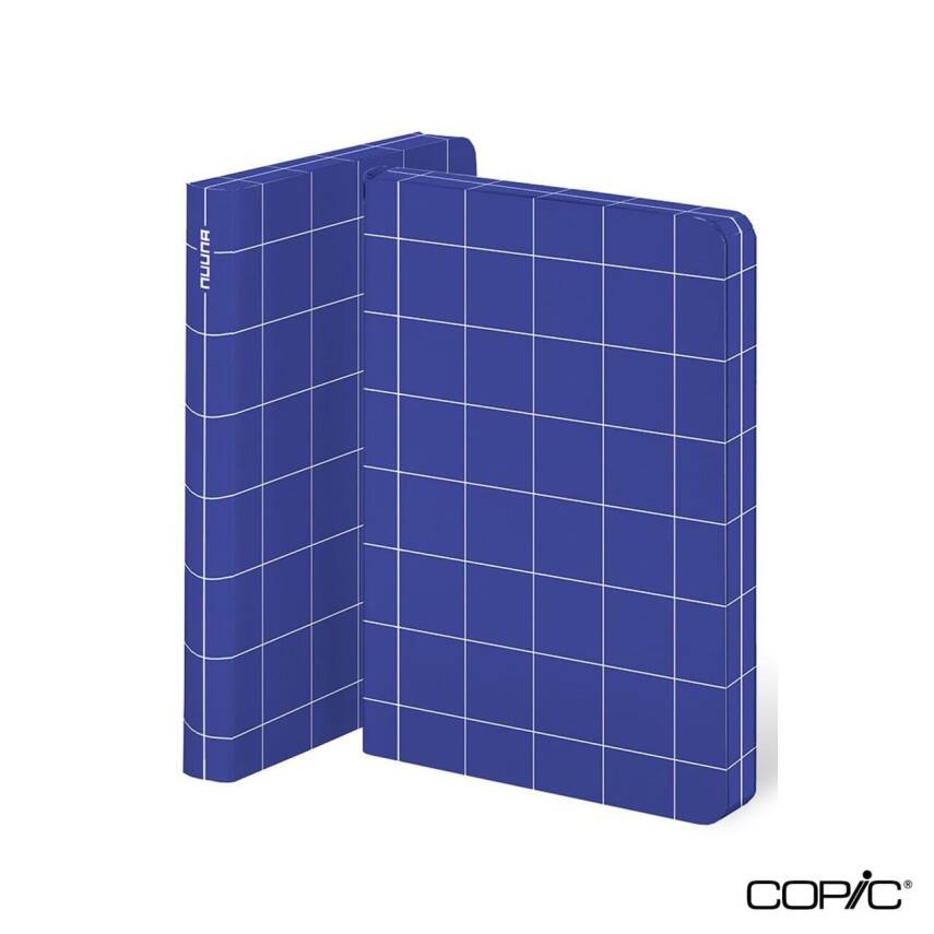 Nuuna Dotted Premium Notebook Break The Grid Blue A6 120 gr 176 Pages - 1