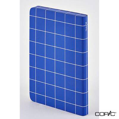 Nuuna Dotted Premium Notebook Break The Grid Blue A6 120 gr 176 Pages - 2