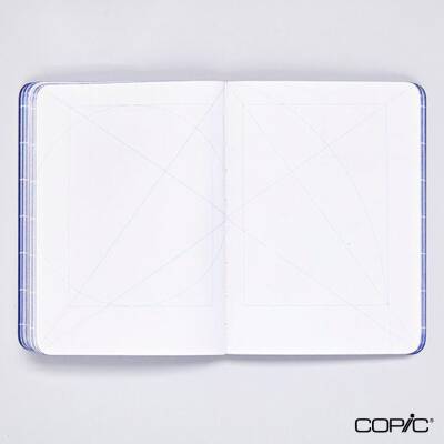 Nuuna Dotted Premium Notebook Break The Grid Blue A6 120 gr 176 Pages - 4