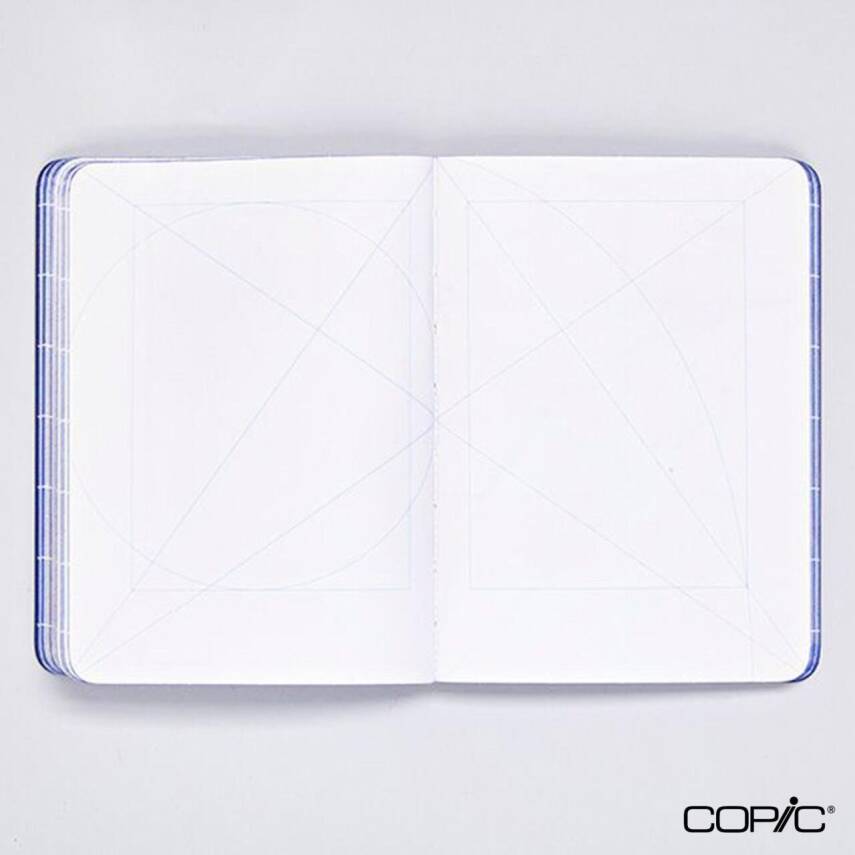 Nuuna Dotted Premium Notebook Break The Grid Blue A6 120 gr 176 Pages - 4