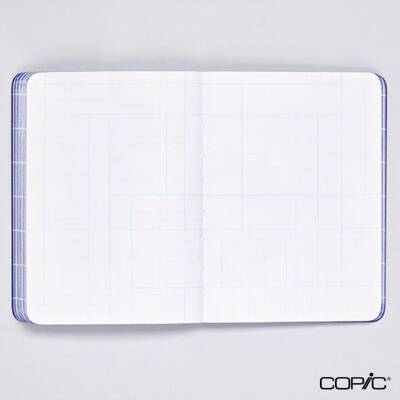 Nuuna Dotted Premium Notebook Break The Grid Blue A6 120 gr 176 Pages - 5
