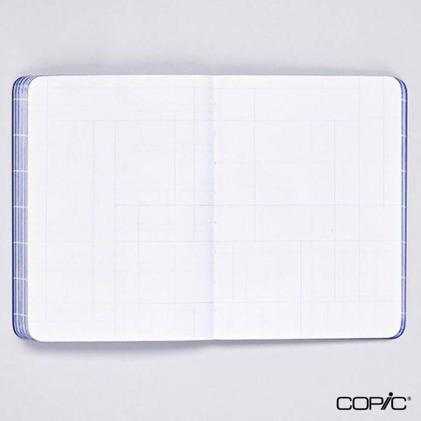 Nuuna Dotted Premium Notebook Break The Grid Blue A6 120 gr 176 Pages - 5