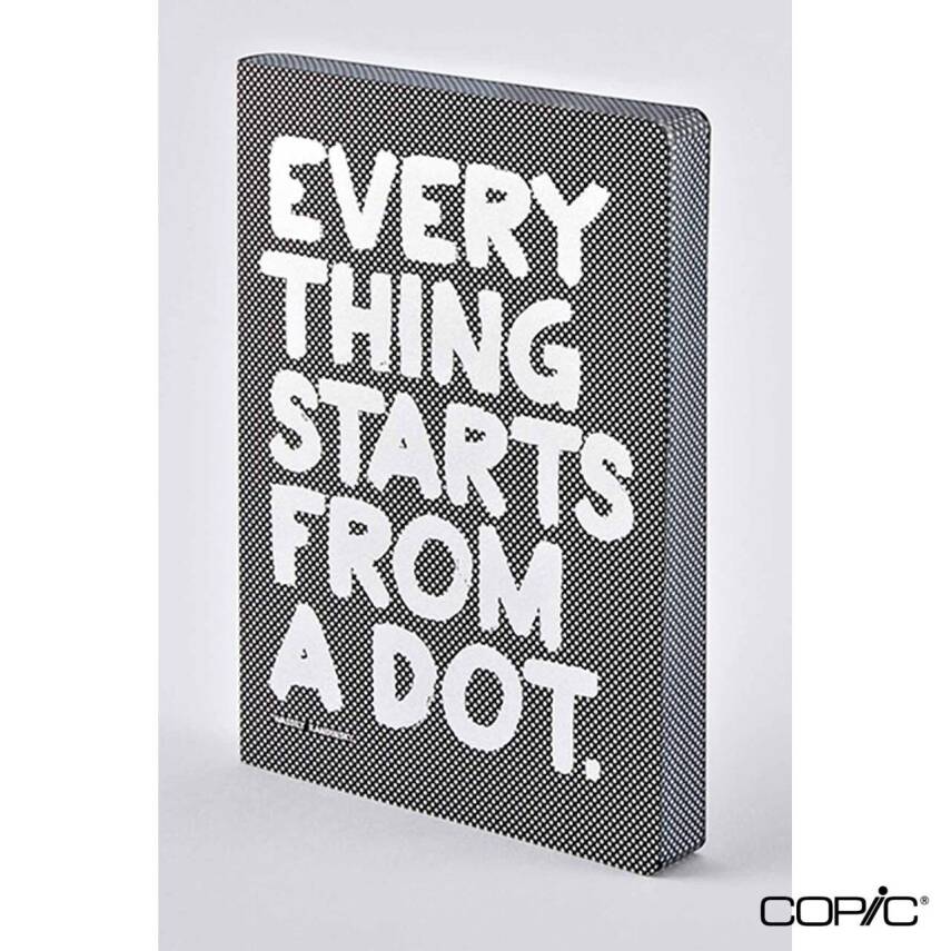 Nuuna Dotted Premium Notebook Everything Starts From A Dot A5 120gr 256 Pages - 2