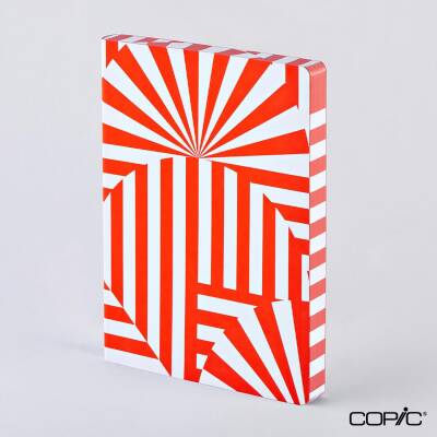 Nuuna Dotted Premium Notebook Fancy Fans A5 120 gr 256 Pages - 1
