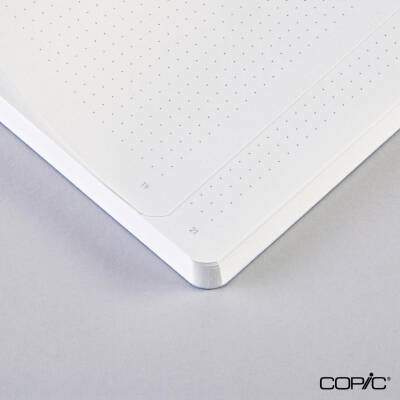 Nuuna Dotted Premium Notebook Flow Blue Lake A5 120 gr 176 Pages - 3