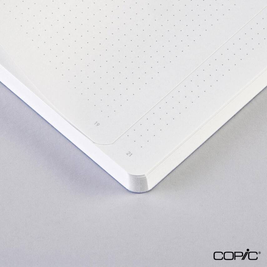 Nuuna Dotted Premium Notebook Flow Blue Lake A5 120 gr 176 Pages - 3