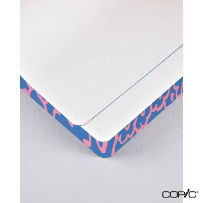 Nuuna Dotted Premium Notebook Flower Power A5 120 gr 256 Pages - 3