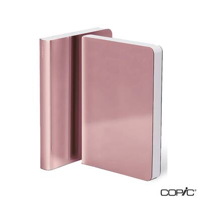 Nuuna Dotted Premium Notebook Shiny Starlet Cosmo Rose A6 120 gr 176 Pages - 1