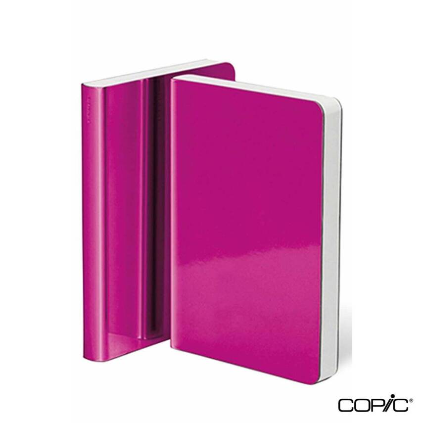 Nuuna Dotted Premium Notebook Shiny Starlet Pink A6 120 gr 176 Pages - 1