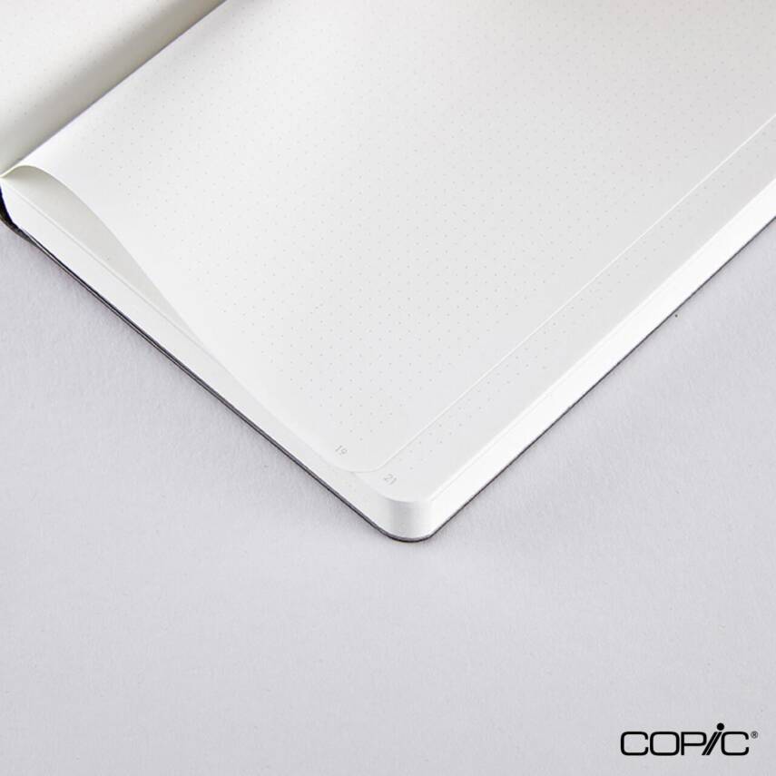 Nuuna Dotted Premium Notebook Shiny Starlet Pink A6 120 gr 176 Pages - 4