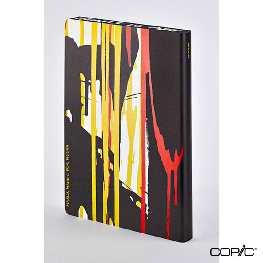 Nuuna Dotted Premium Notebook Walking Art By Marija Mandic A5 120 gr 256 Pages - 2