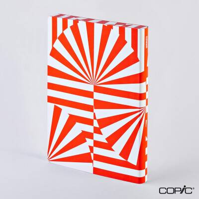 Nuuna Noktalı Premium Defter Fancy Fans A5 120 gr 256 Sayfa (1)