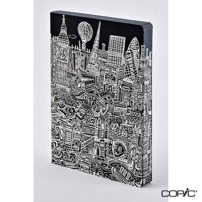 Nuuna Noktalı Premium Defter London A5 120 gr 256 Sayfa (1)