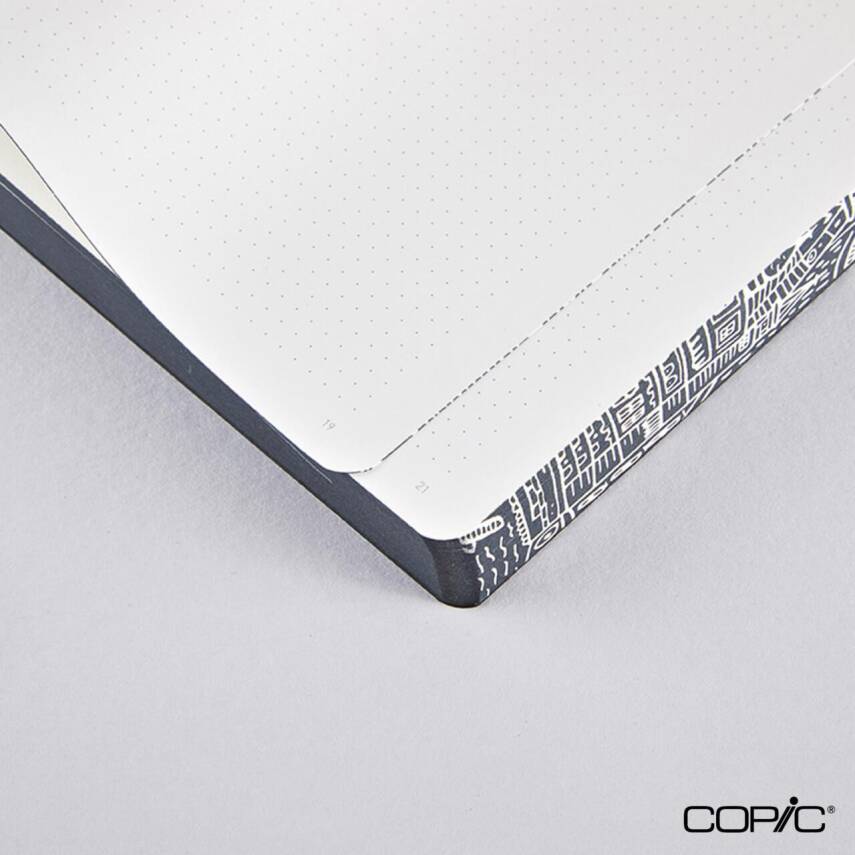 Nuuna Noktalı Premium Defter London A5 120 gr 256 Sayfa - 5