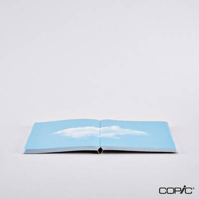 Nuuna Premium Inspiration Book Cloud Blue A5 120 gr 176 Pages - 3