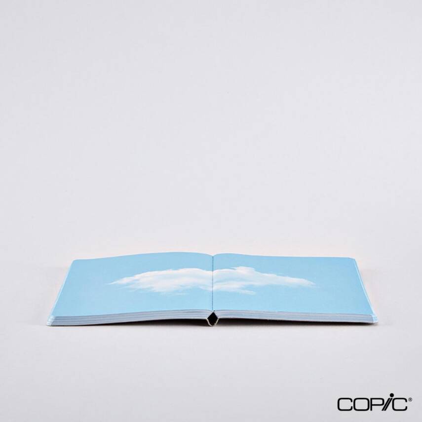 Nuuna Premium Inspiration Book Cloud Blue A5 120 gr 176 Pages - 3