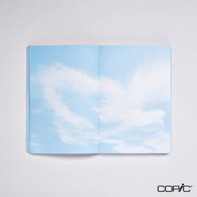 Nuuna Premium Inspiration Book Cloud Blue A5 120 gr 176 Pages - 4