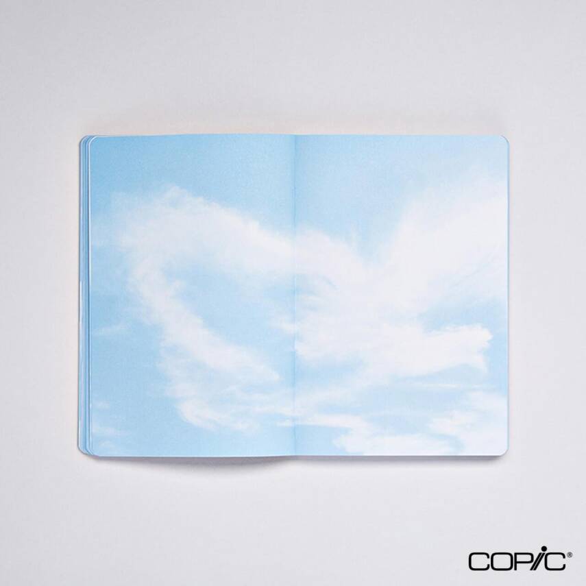 Nuuna Premium Inspiration Book Cloud Blue A5 120 gr 176 Pages - 4
