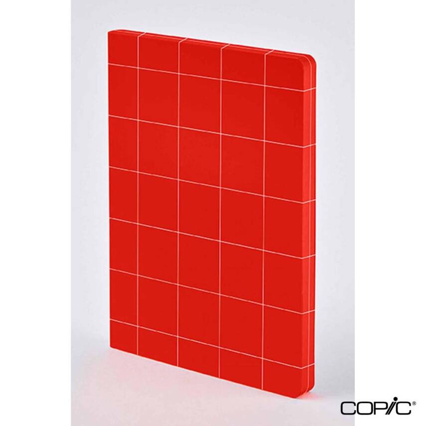 Nuuna Premium Notebook Break The Grid Red A5 120 gr 160 Pages - 2