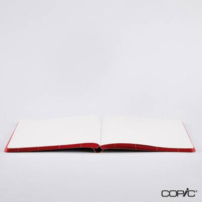 Nuuna Premium Notebook Break The Grid Red A5 120 gr 160 Pages - 4
