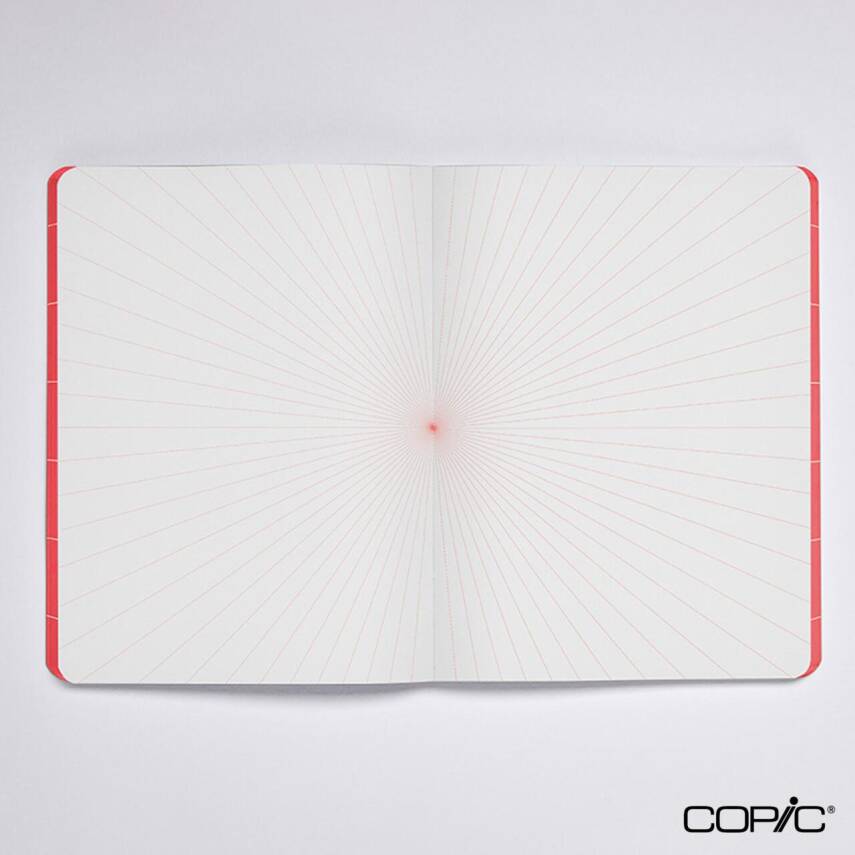 Nuuna Premium Notebook Break The Grid Red A5 120 gr 160 Pages - 5