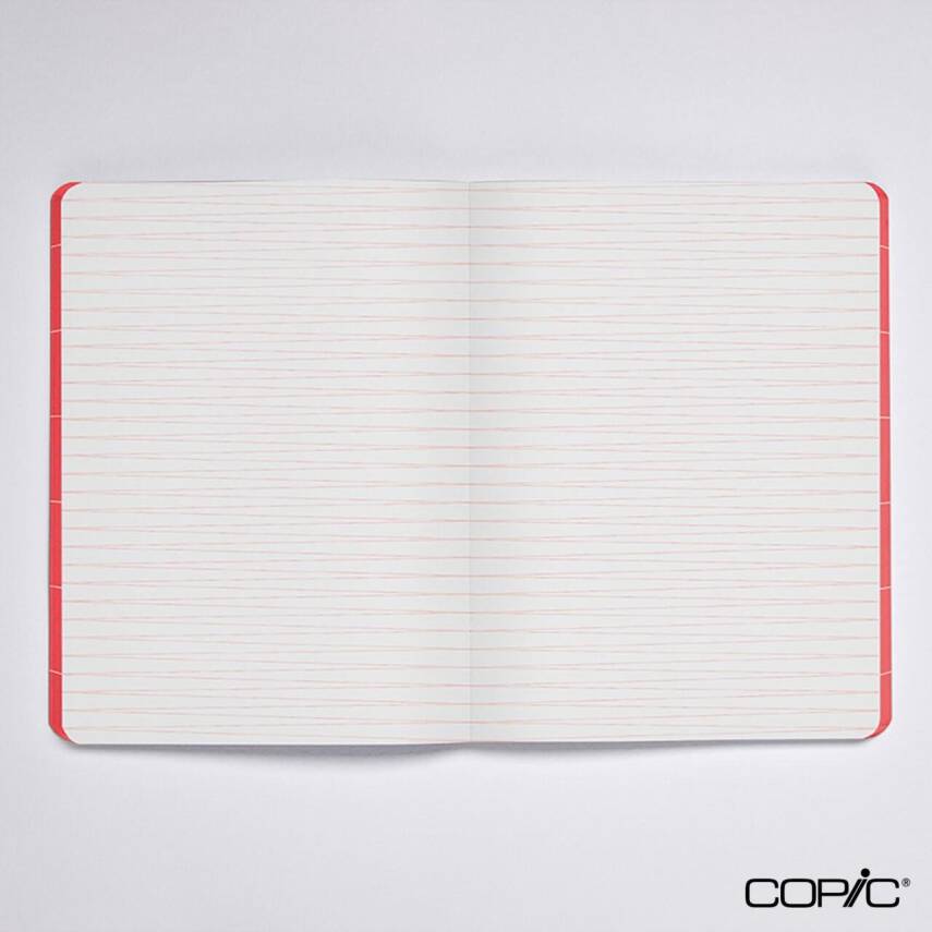 Nuuna Premium Notebook Break The Grid Red A5 120 gr 160 Pages - 6
