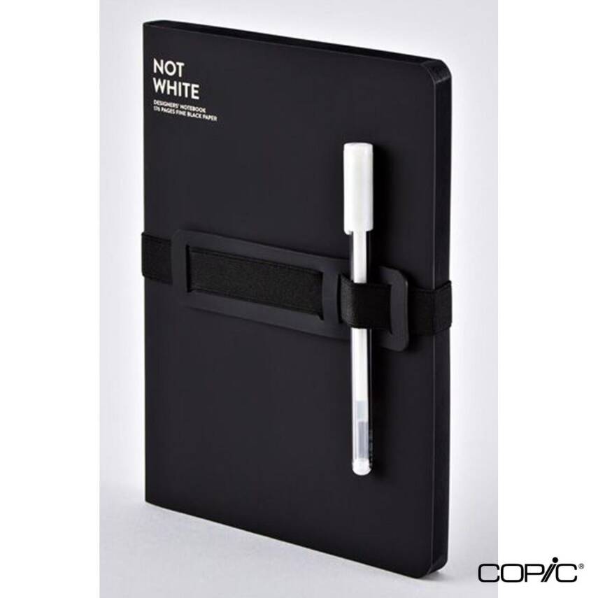 Nuuna Unlined Premium Notebook Black A5 120 gr 176 Pages - 2