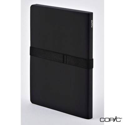 Nuuna Unlined Premium Notebook Black A5 120 gr 176 Pages - 3