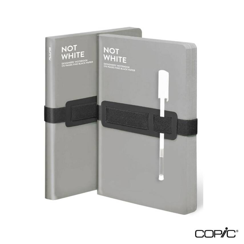 Nuuna Unlined Premium Notebook Gray A5 120 gr 176 Pages - 1